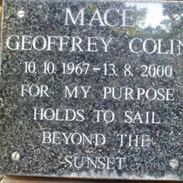 MACE Geoffrey Colin 1967-2000