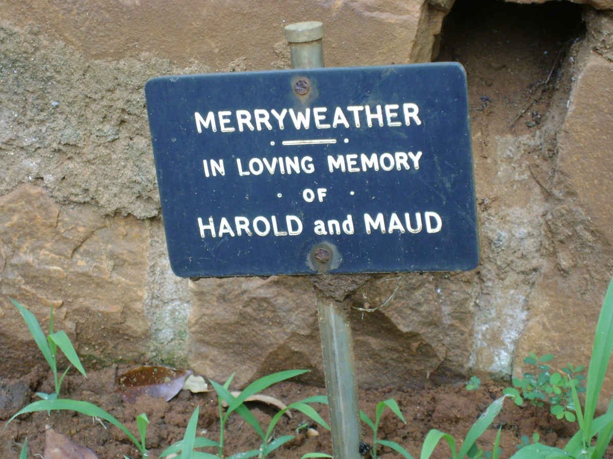 MERRYWEATHER Harold &amp; Maud