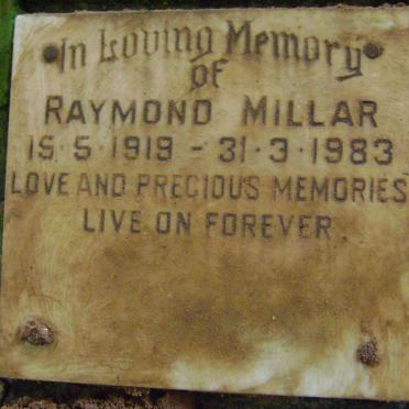MILLAR Raymond 1919-1983