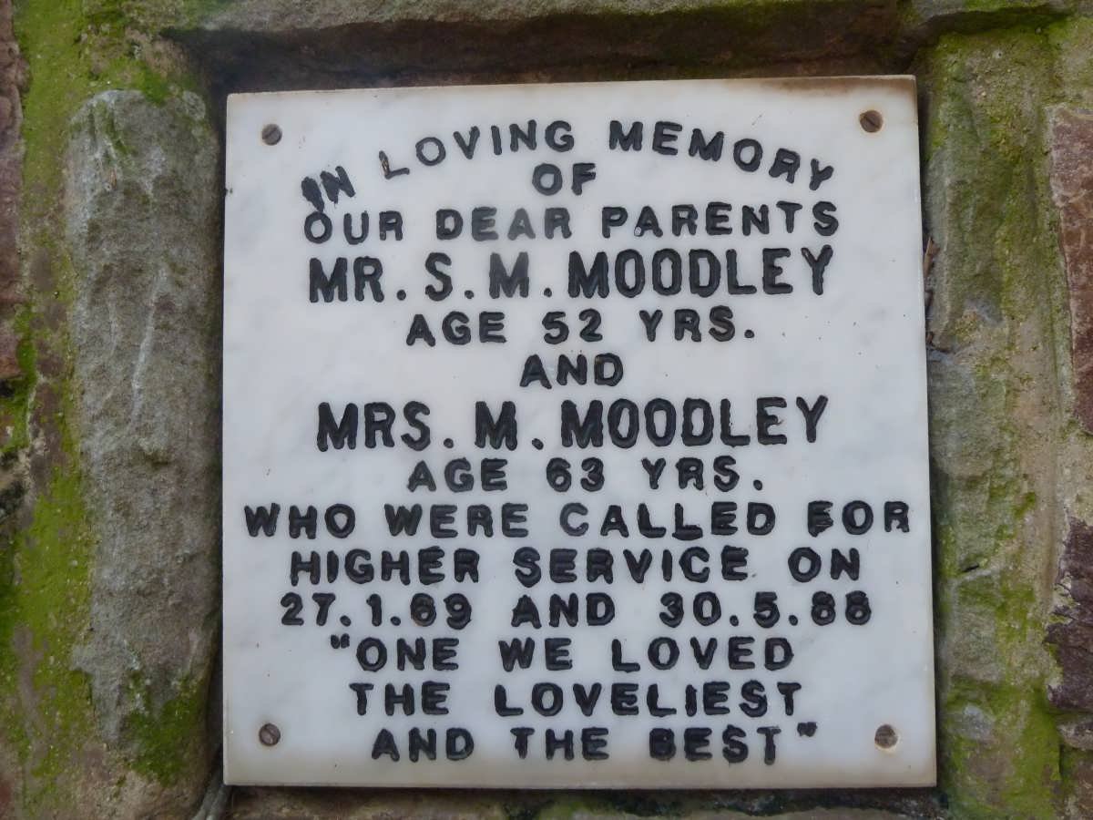 MOODLEY S.M. -1969 &amp; M. -1988
