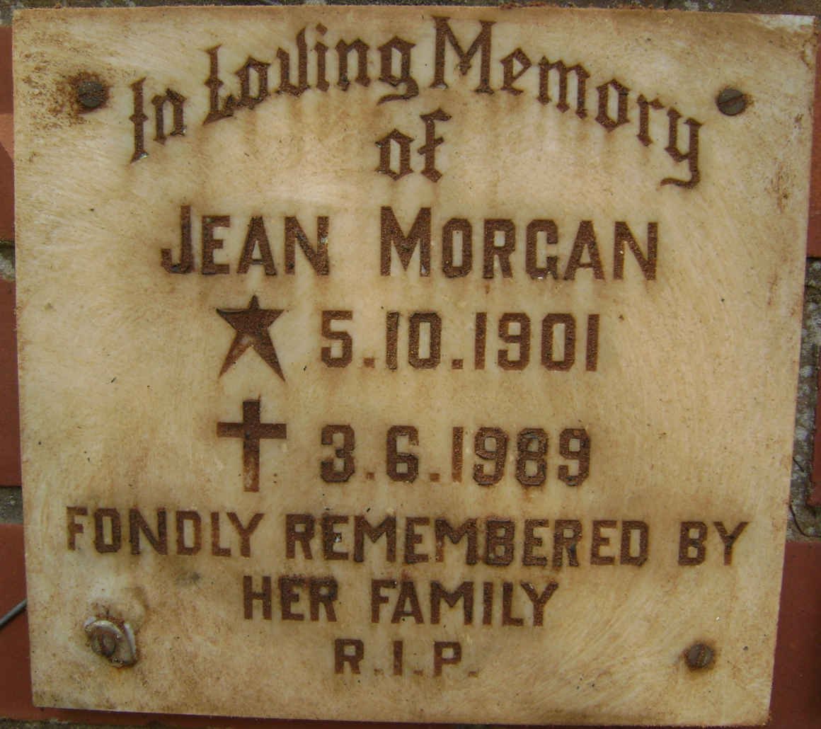 MORGAN Jean 1901-1989