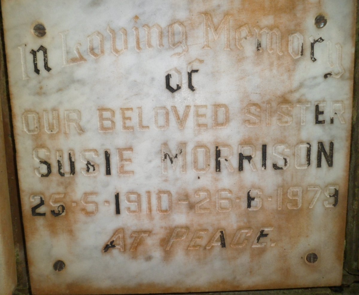 MORRISON Susie 1910-1979