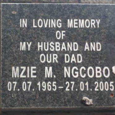 NGCOBO Mzie M. 1965-2005