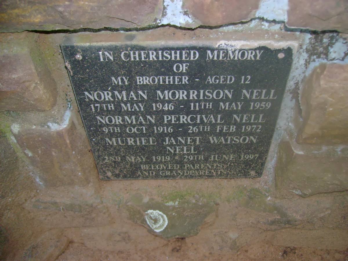 NELL Norman Percival 1916-1972 &amp; Muriel Janet Watson 1919-1997 :: NELL Norman Morrison 1946-1959
