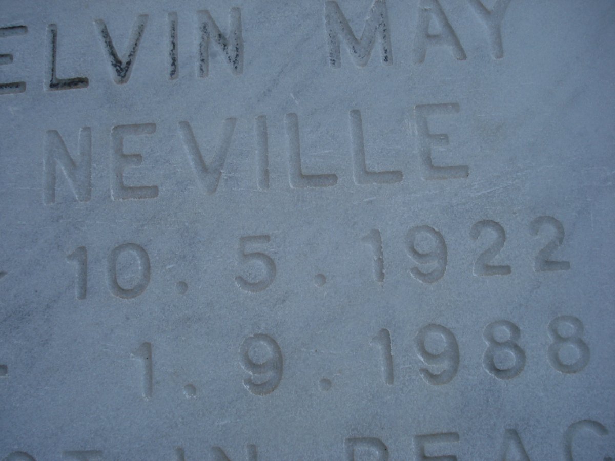 NEVILLE Elvin May 1922-1988