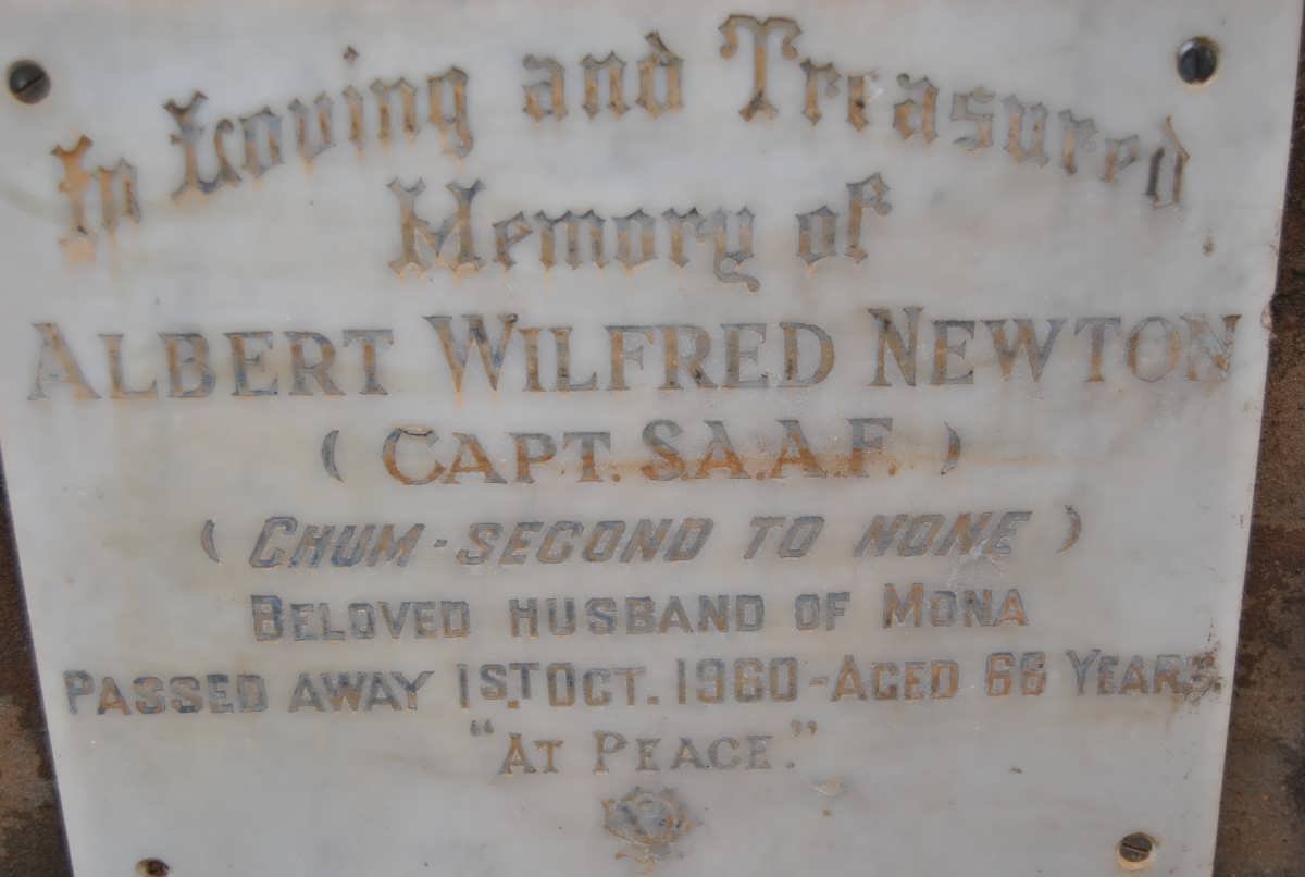 NEWTON Albert Wilfred -1960