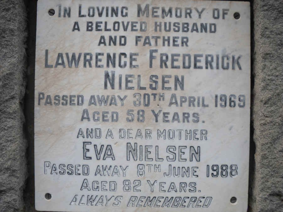 NIELSEN Lawrence Frederick - 1969 &amp; Eva -1988