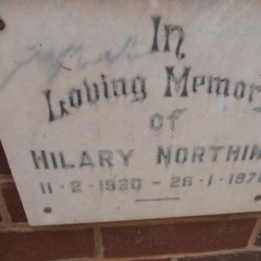 NORTHING Hilary 1920-1970