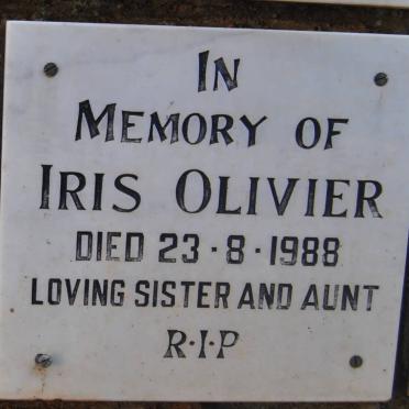 OLIVIER Iris -1988
