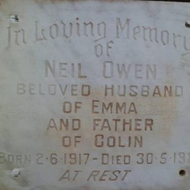 OWEN Neil 1917-1981