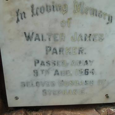 PARKER Walter James -1964