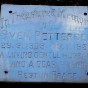 PETTERSEN Sven 1909-1987