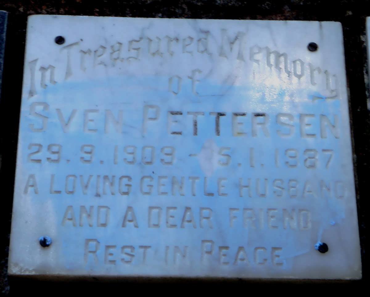 PETTERSEN Sven 1909-1987