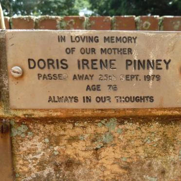 PINNEY Doris Irene -1979