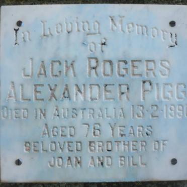 PIGG Jack Rogers Alexander -1990