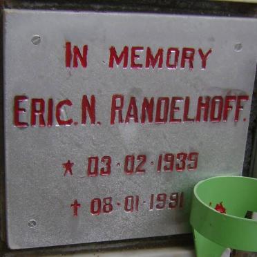 RANDELHOFF Erik N. 1939-1991
