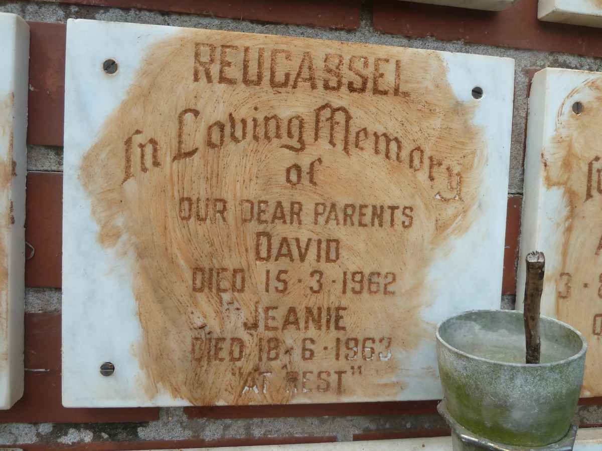 REUCASSEL David -1962 &amp; Jeanie -1963