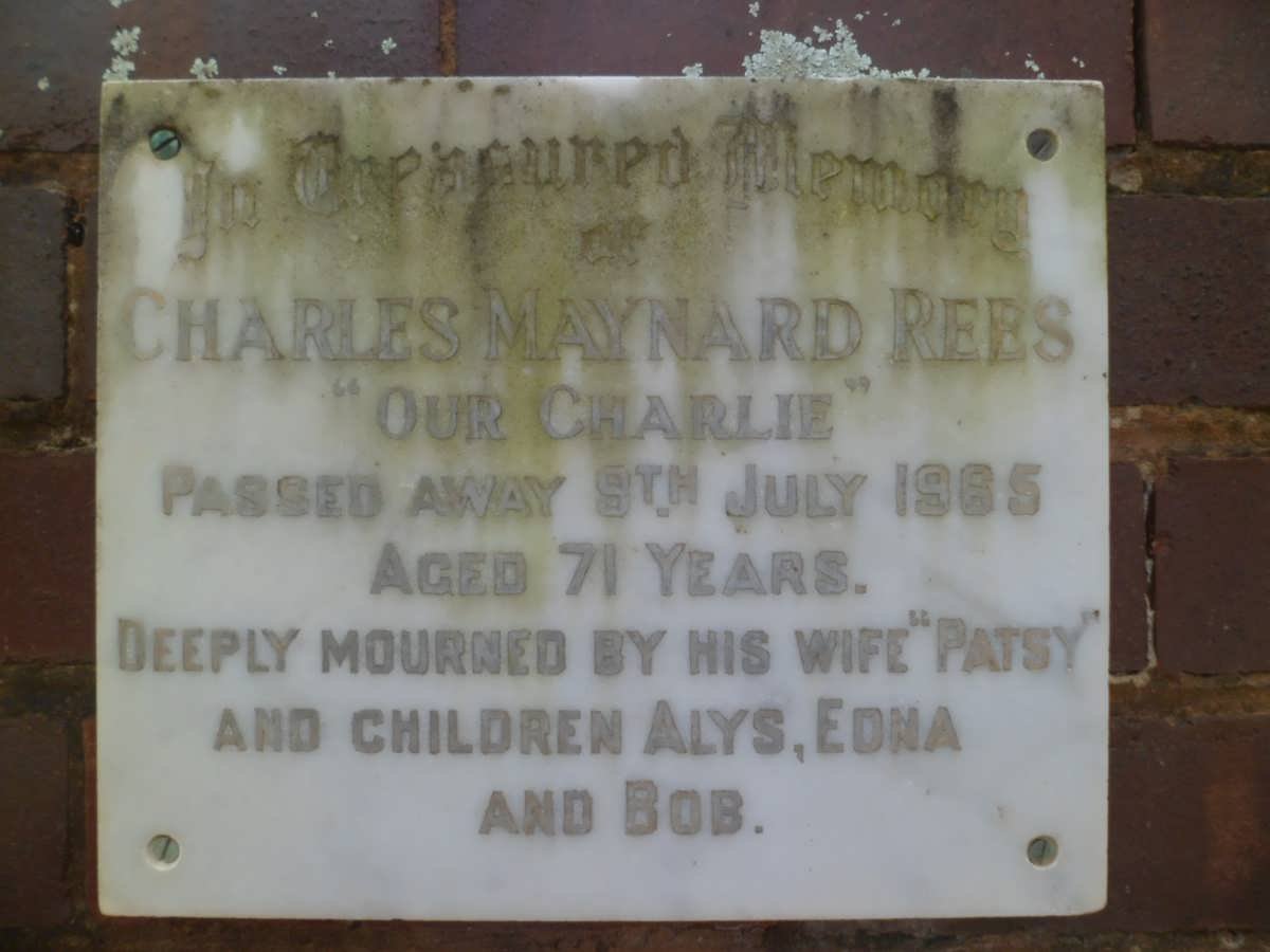 REES Charles Maynard -1965