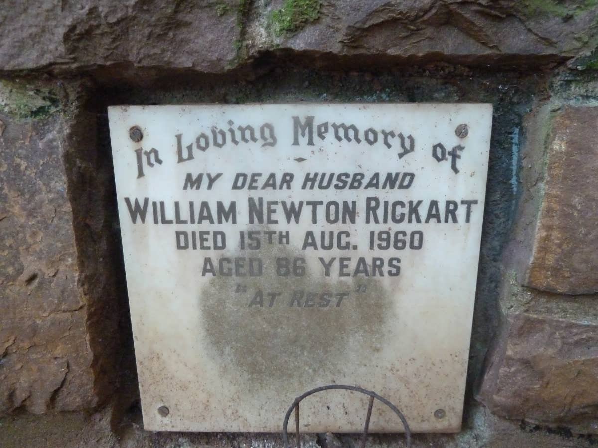 RICKART William Newton -1960