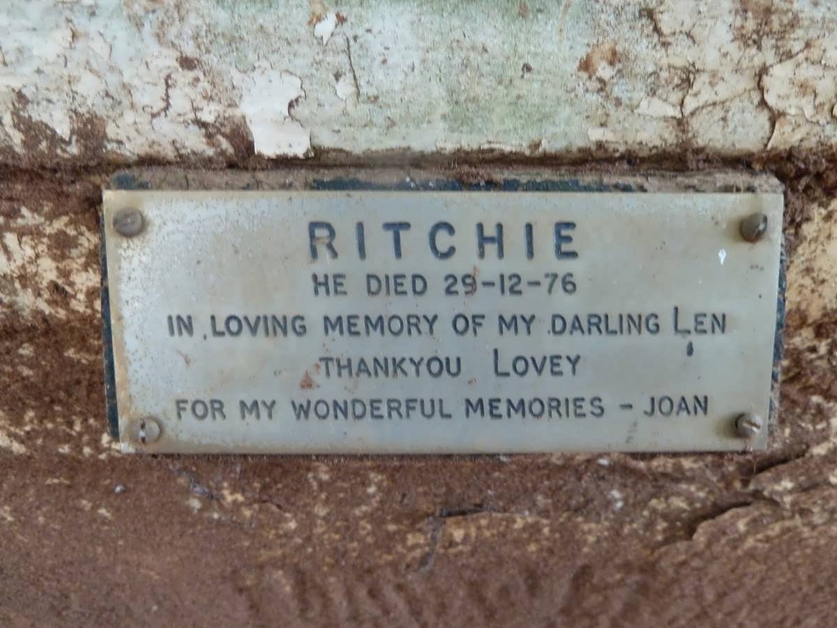 RITCHIE Len -1976