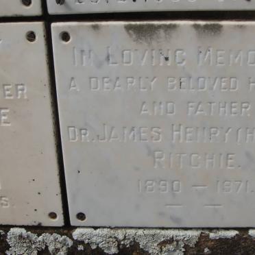 RITCHIE James Henry 1890-1971