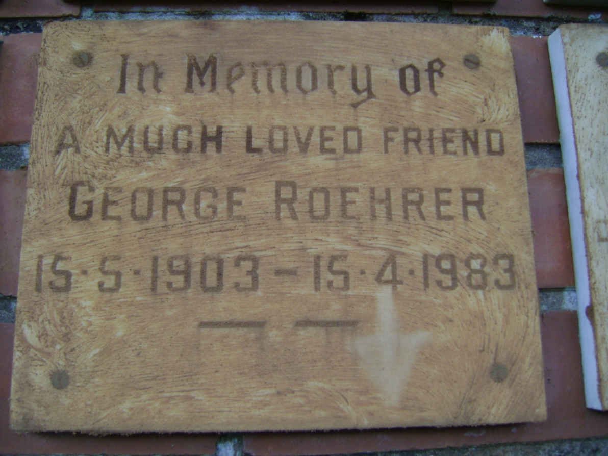 ROEHRER George 1903-1983