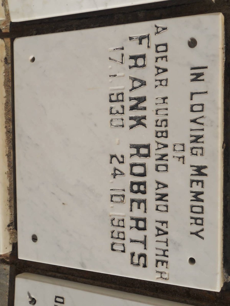 ROBERTS Frank 1930-1990
