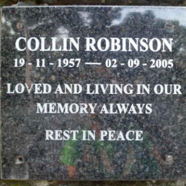 ROBINSON Collin 1957-2005
