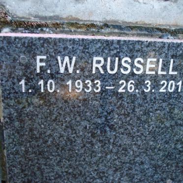 RUSSELL F.W. 1933-2012