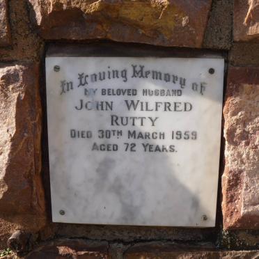 RUTTY John Wilfred -1959