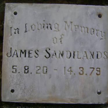 SANDILANDS James 1920-1979