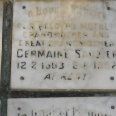 SAUZIER Germaine 1903-1982