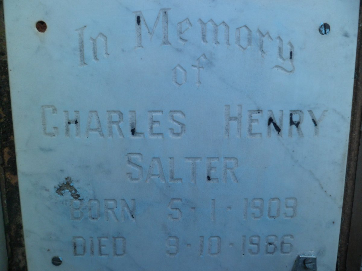 SALTER Charles Henry 1909-1986
