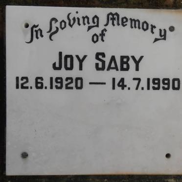 SABY Joy 1920-1990