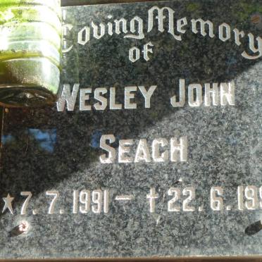 SEACH Wesley John 1991-1993