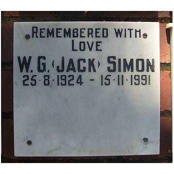SIMON W.G. 1924-1991