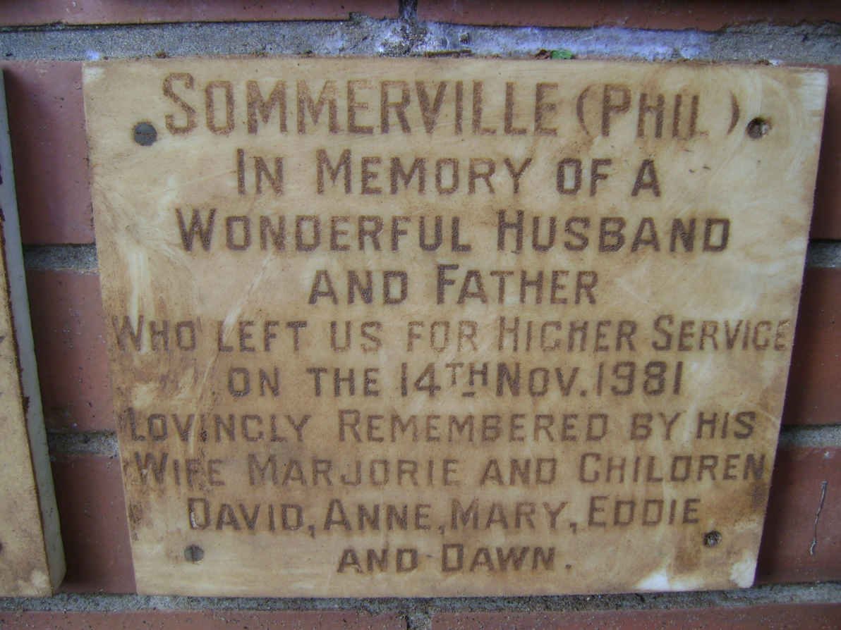 SOMMERVILLE -1981