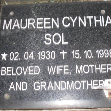 SOL Maureen Cynthia 1930-1998