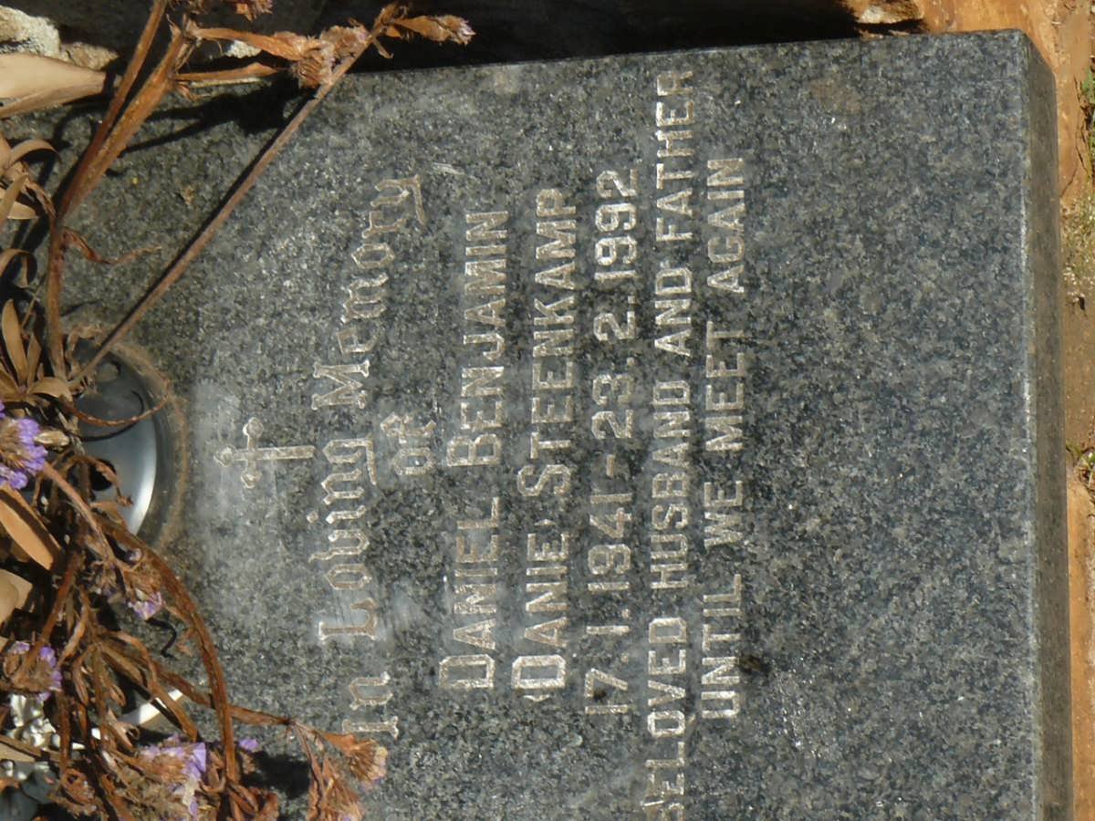 STEENKAMP Daniel Benjamin 1941-1992