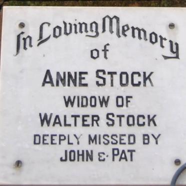 STOCK Anne