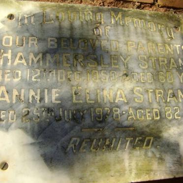 STRAND Hammersley -1950 &amp; Annie Elina -1978