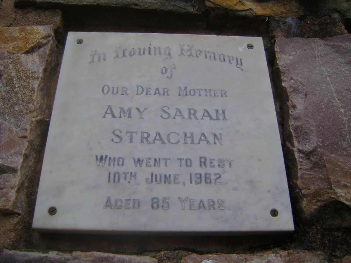 STRACHAN Amy Sarah -1962