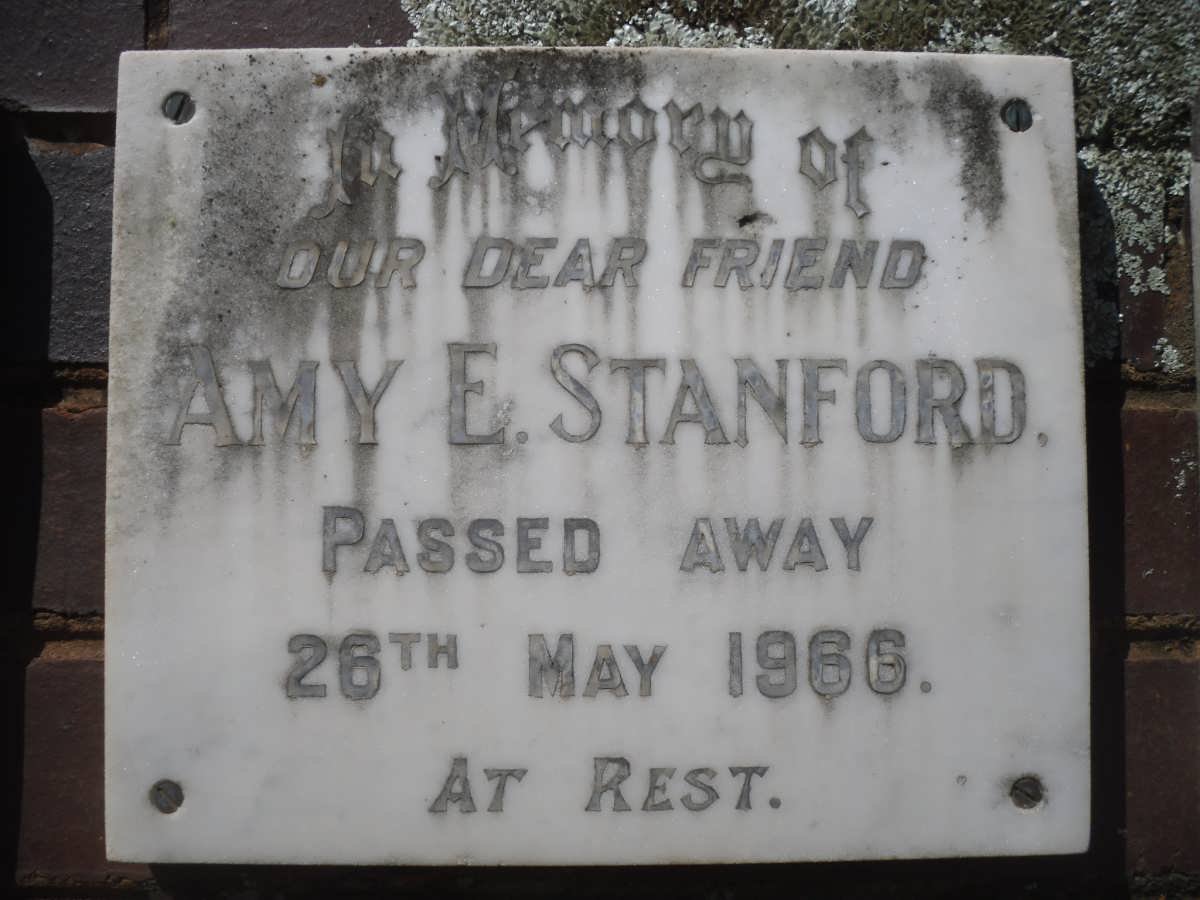 STANFORD Amy E. -1966