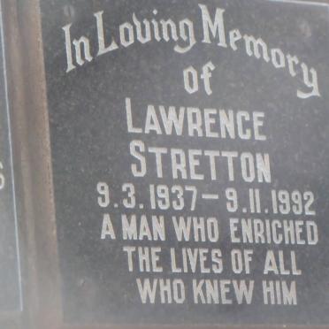 STRETTON Lawrence 1937-1992