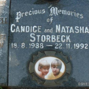 STORBECK Candice 1988-1992 :: STORBECK Natasha 1988-1992