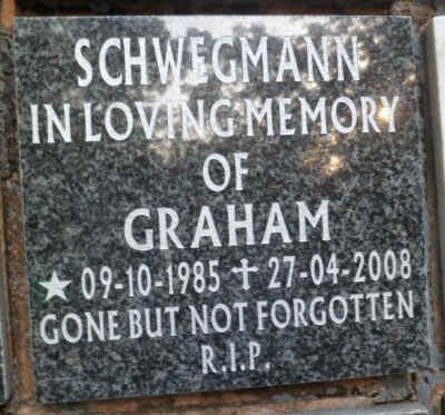 SCHWEGMANN Graham 1985-2008