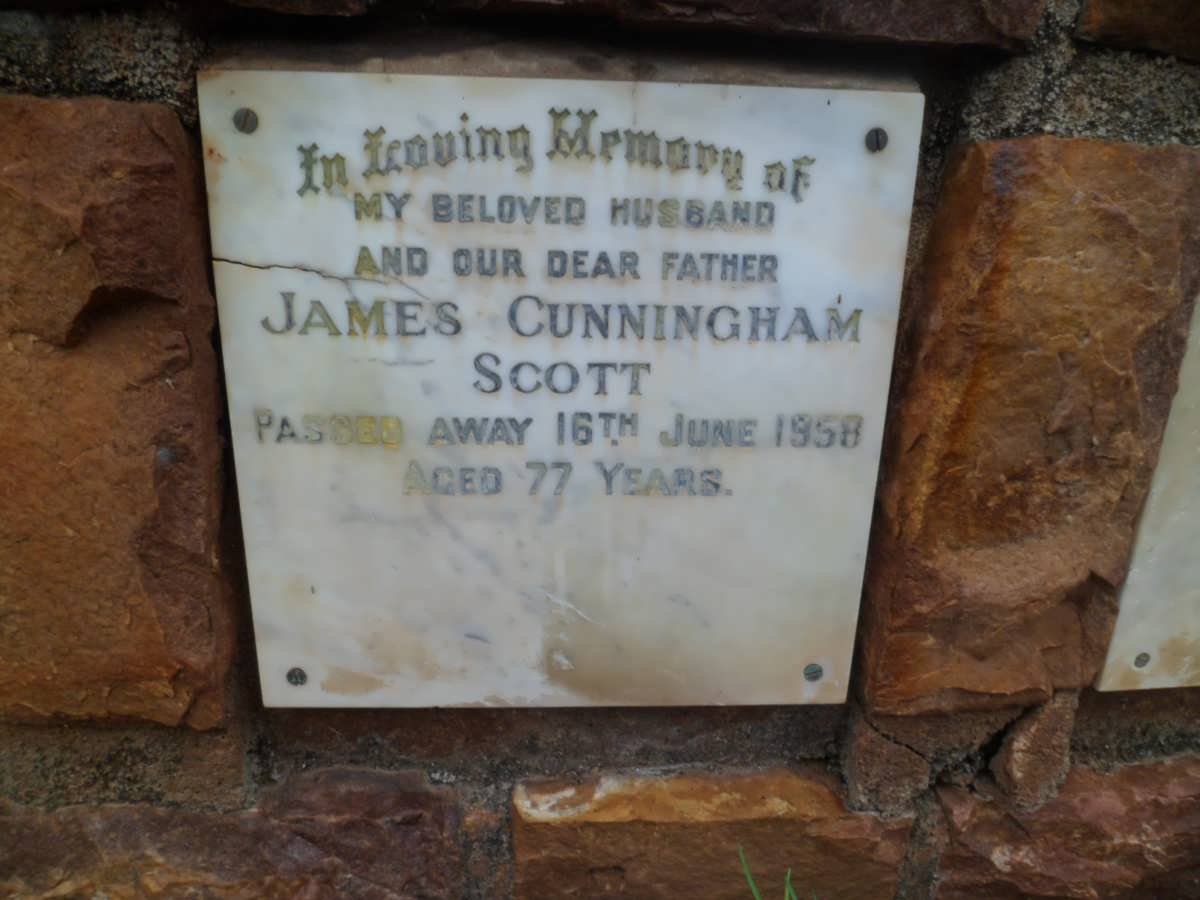 SCOTT James Cunningham -1958
