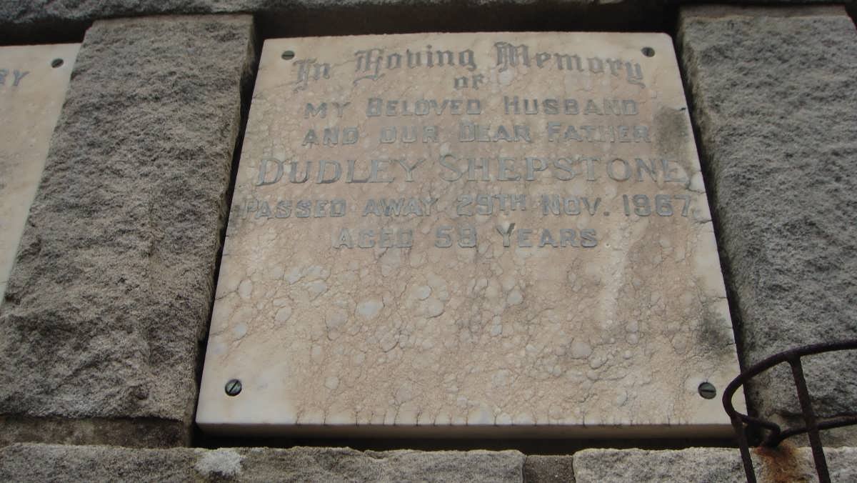 SHEPSTONE Dudley -1967