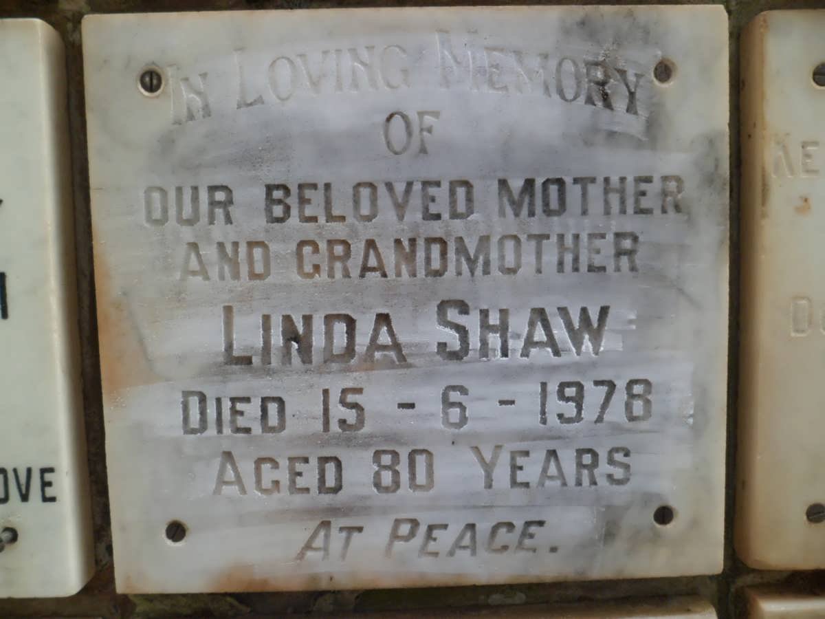SHAW Linda -1978