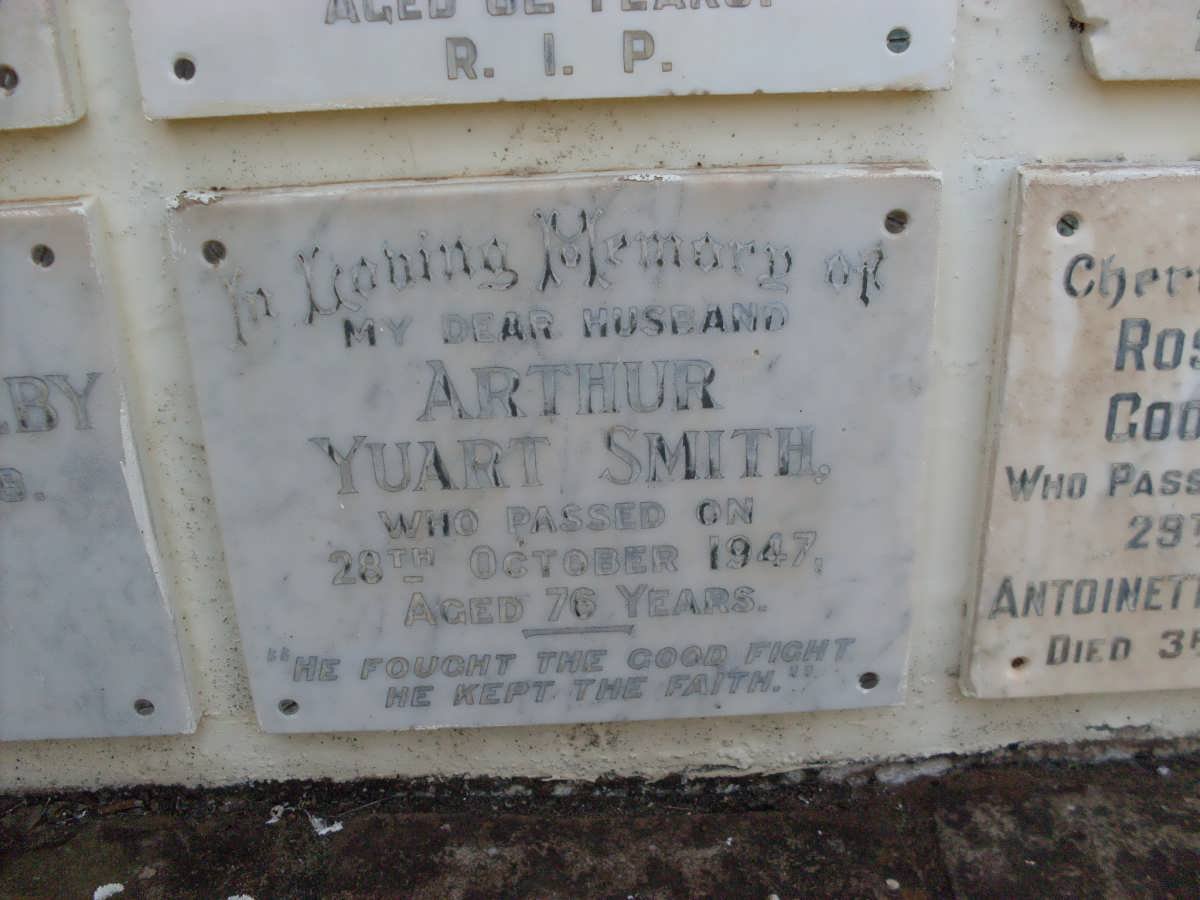 SMITH Arthur Yuart -1947